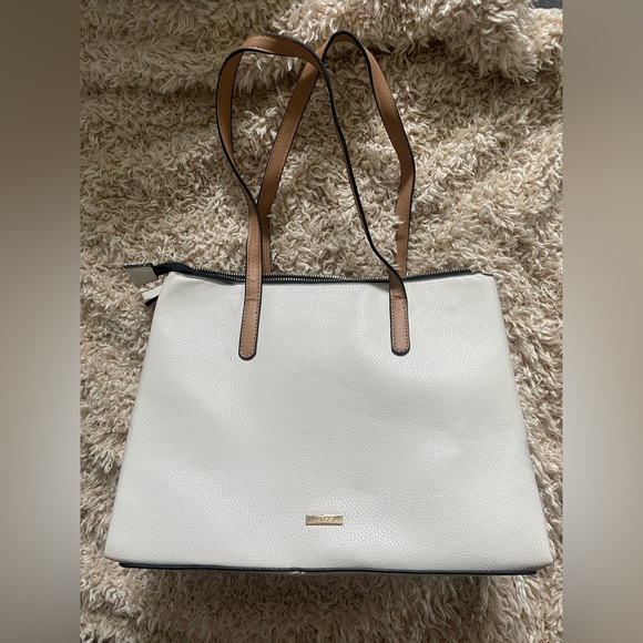 Aldo cream and tan purse - Picture 6 of 9